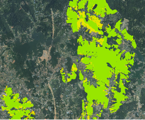 개발제한구역 지도 사진